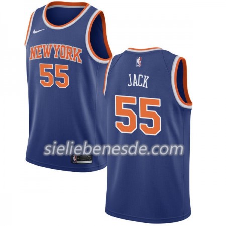 Herren NBA New York Knicks Trikot Jarrett Jack 55 Nike 2017-18 Blau Swingman